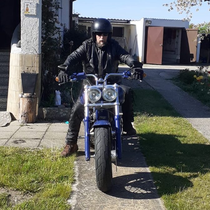 Motorrad Tour durch die Dübener Heide in Richtung Camp Koose